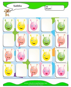 Sudoku Çocuk Bulmacaları